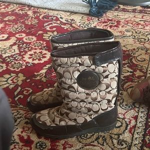coach boot size 8.5